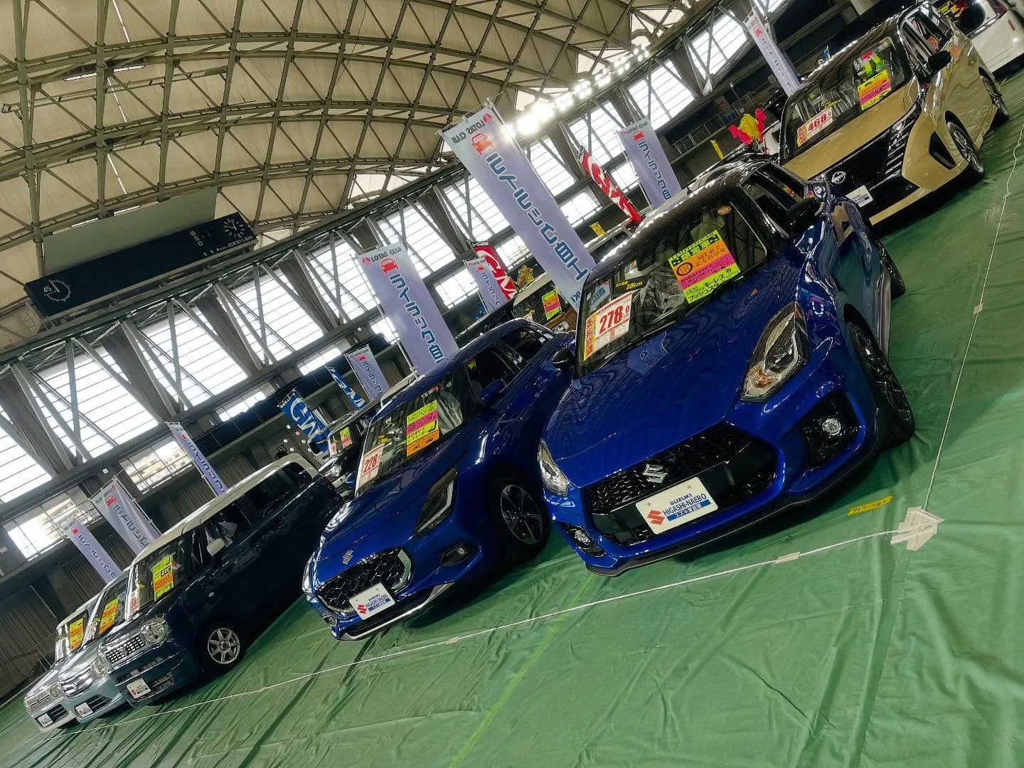 つどーむJU中古車フェアDAY2 スタート▶️DEATH🤘